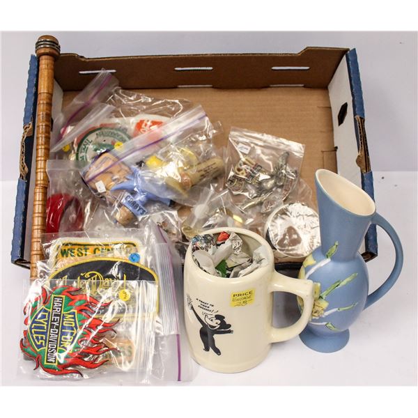 TRAY LOT OF ASSORTED COLLECTIBLES