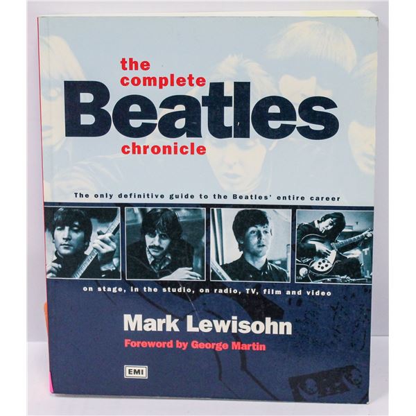 COMPLETE BEATLES CHRONICLE BOOK BY EMI