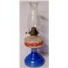 Image 1 : ANTIQUE GLASS OIL LANTERN