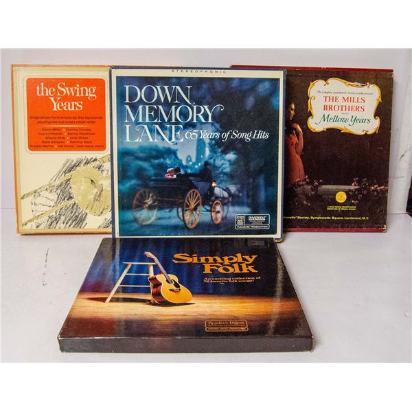 SET OF FOUR BOXED SET CLASSICAL ALBUMS