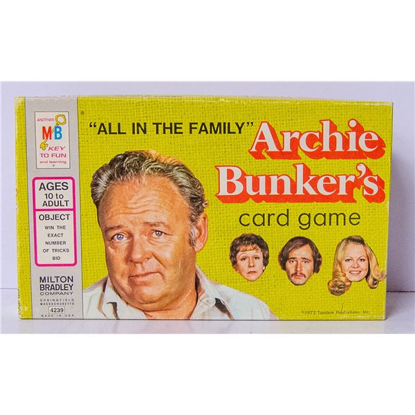 ARCHIE BUNKER CARD GAME