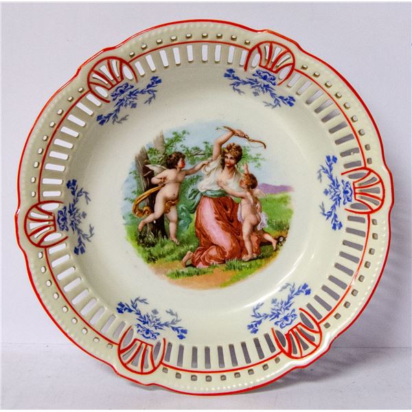 ANTIQUE GERMAN BOWL ORNATE