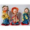 Image 1 : LOT OF THREE FOLK ART CAROLLERS