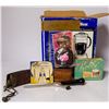 Image 1 : BOX OF ASSORTED ANTIQUES AND COLLECTIBLES