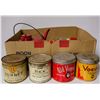 Image 1 : ASSORTED VINTAGE TOBACCO AND COLLECTIBLE TINS