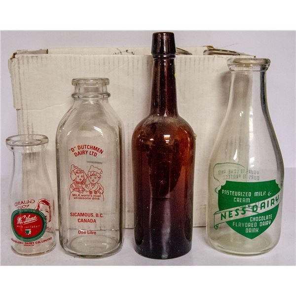 BOX OF ASSORTED VINTAGE COLLECTIBLES