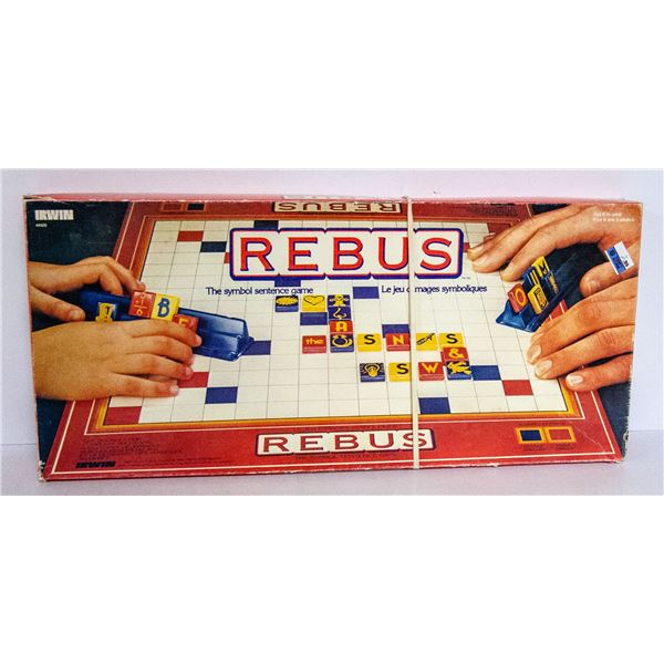 VINTAGE REBUS BOARD GAME