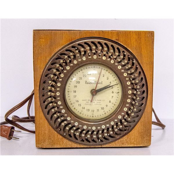 ANTIQUE ELECTRIC REMIND O TIMER