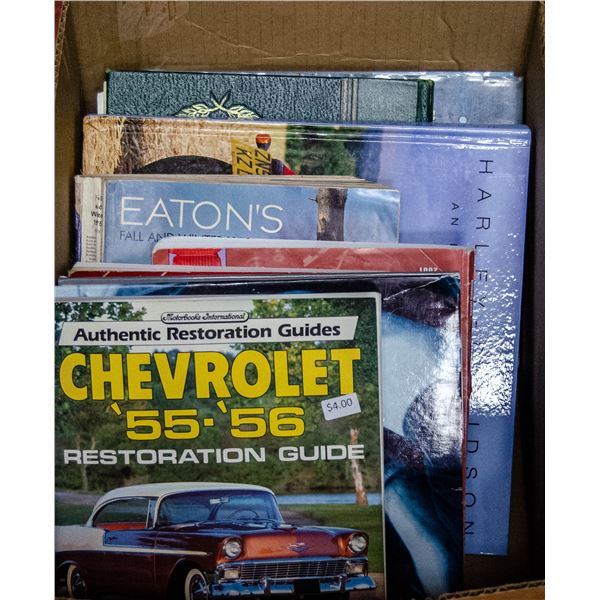 BOX OF ASSORTED COLLECTOR BOOKS