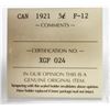 Image 5 : 1921 SILVER CANADA 5 CENTS  ICCS CERTIFIED F-12