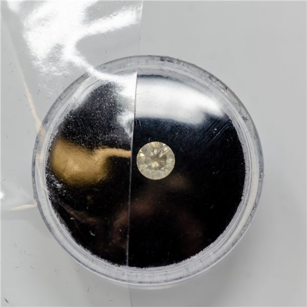 MGI CERTIFIED 0.59CT FANCY GREENISH YELLOW DIAMOND