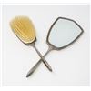 Image 2 : VINTAGE .925 SILVER HALLMARK MIRROR & BRUSH SET