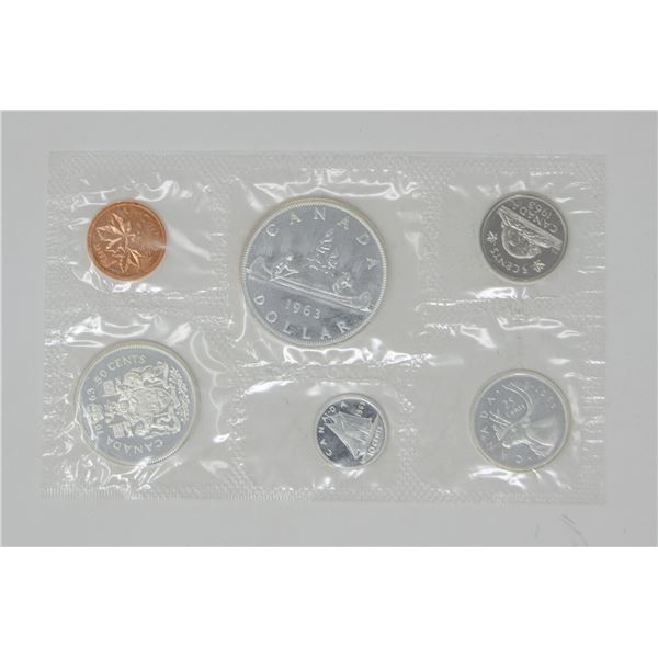 1963 SILVER 1.11oz ASW CANADA PROOFLIKE MINT SET