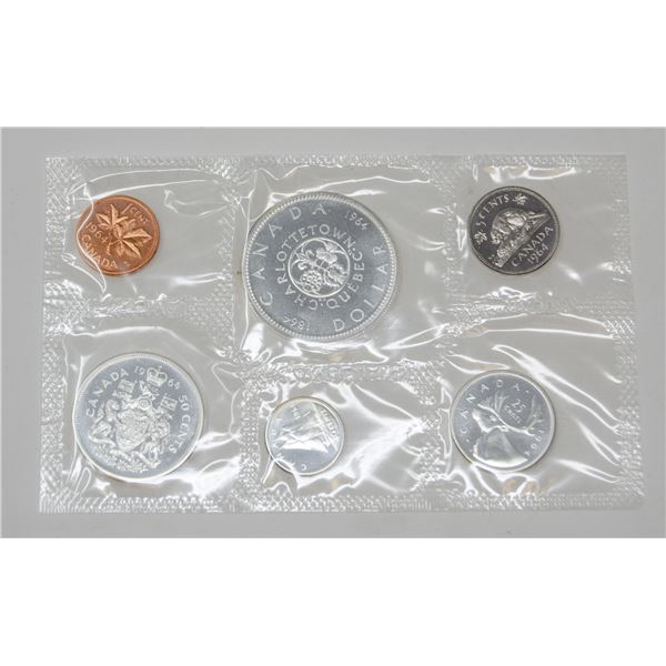 1964 SILVER 1.11oz ASW CANADA PROOFLIKE MINT SET