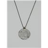 Image 1 : 1800 SILVER BOHEMIA 1 THALER COIN PENDANT & CHAIN