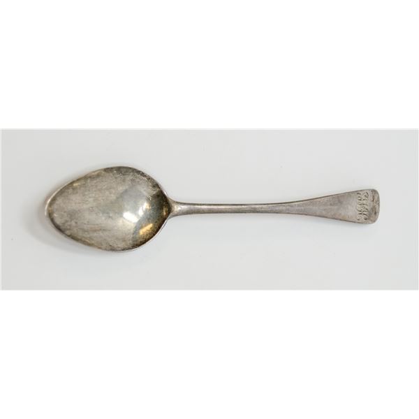 1851 .925 SILVER HALLMARKED ENGlAND SPOON, 20.17g