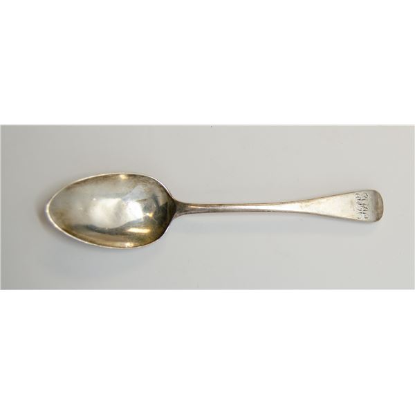 1851 .925 SILVER HALLMARKED ENGlAND SPOON, 18.36g