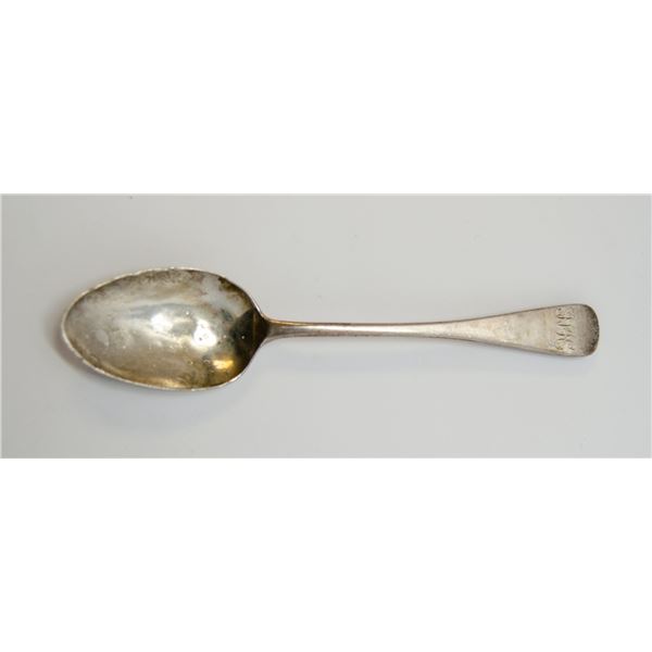 1851 .925 SILVER HALLMARKED ENGlAND SPOON, 18.36g