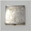 Image 1 : .925 SILVER STAMPED CANADA POWDERCASE, 136g TW
