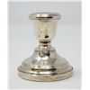 Image 1 : .925 SILVER HALLPMARKED CANDLE STICK WEIGHTED,