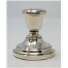 Image 2 : .925 SILVER HALLPMARKED CANDLE STICK WEIGHTED,