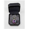 Image 1 : .925 SILVER MYSTIC FIRE TOPAZ GEM PENDANT,