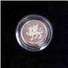Image 2 : 2000 UK SILVER PROOF DRAGON 1 POUND COIN IN CASE