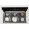 Image 2 : 1974 SILVER PANAMA 1 BALBOA 6 COIN MINT SET,