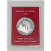 Image 1 : 1973 .900 SILVER LIBERIA 34.17gr $5 PROOF COIN