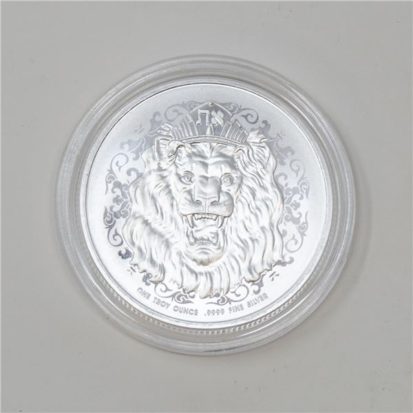 2021 FINE .9999 SILVER 1oz NIUE LION BULLION