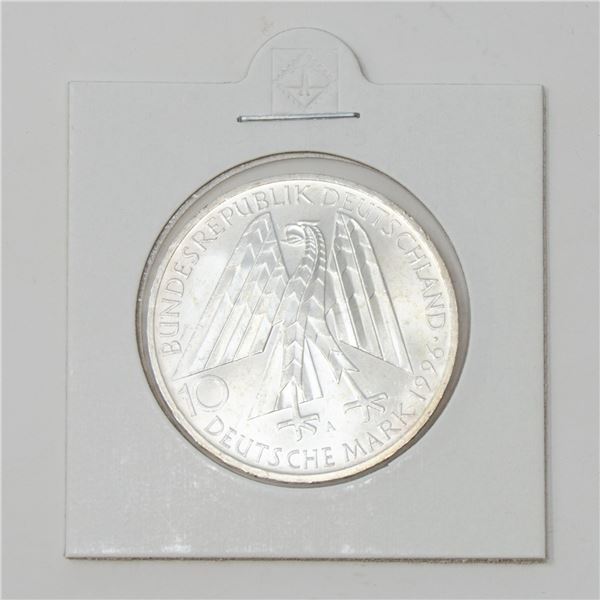 1996 SILVER GERMANY 10 MARKS COMMEMORATIVE COIN