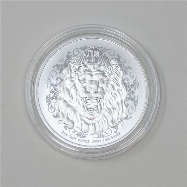 2021 FINE .9999 SILVER 1oz NIUE LION BULLION
