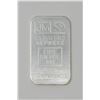 Image 1 : OLD JOHNSON MATTHEY FINE SILVER 1oz BLANK BACK
