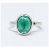 Image 1 : VINTAGE .925 SILVER MARKED GEMSTONE RING, 2.4g, SIZE3.5