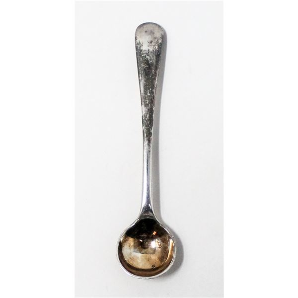 VINTAGE .925 SILVER MARKED SMALL SPOON, 7.2g