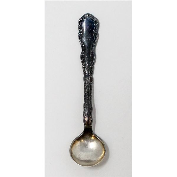 VINTAGE .925 SILVER MARKED SMALL SPOON, 3.6g