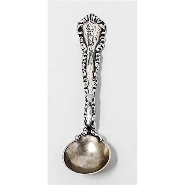 VINTAGE .925 SILVER MARKED SMALL SPOON, 4.2g