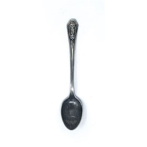 VINTAGE STERLING SILVER STAMPED TEASPOON, 9.1g