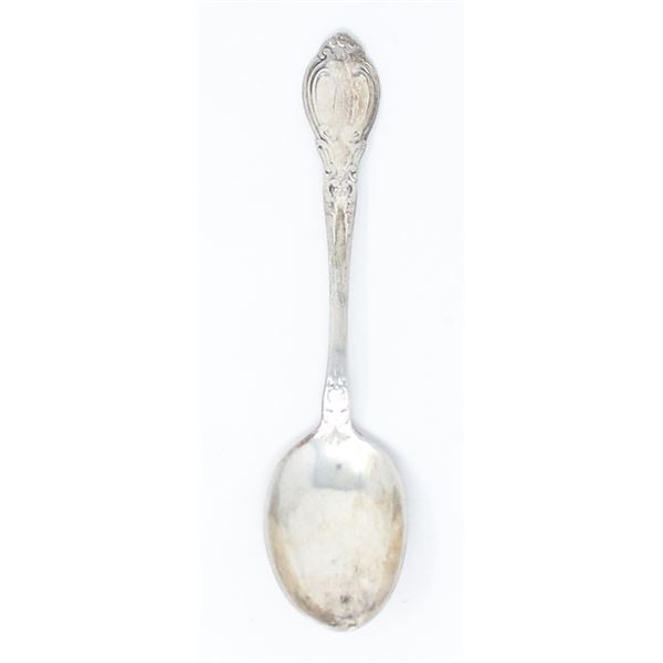 VINTAGE STERLING SILVER HALLMARKED TEASPOON,