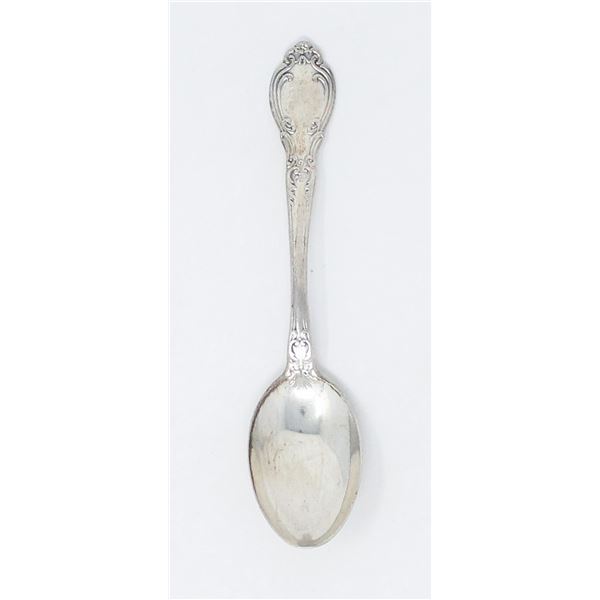 VINTAGE STERLING SILVER HALLMARKED TEASPOON,