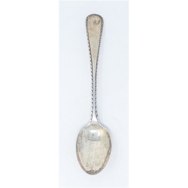 VINTAGE STERLING SILVER HALLMARKED TEASPOON,