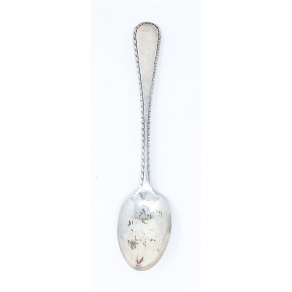 VINTAGE STERLING SILVER HALLMARKED TEASPOON,