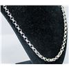 Image 2 : HEAVY .925 SILVER STAMPED NECKLACE/CHAIN, 33.6g