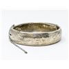 Image 1 : VINTAGE .925 SILVER STAMPED BRACELET, 19.6g