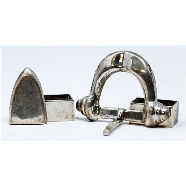 .925 SILVER STAMPED COLLECTORS BELT PARTS, 44.3g