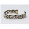 Image 1 : .925 SILVER STAMPED BRACLET, 24.3g
