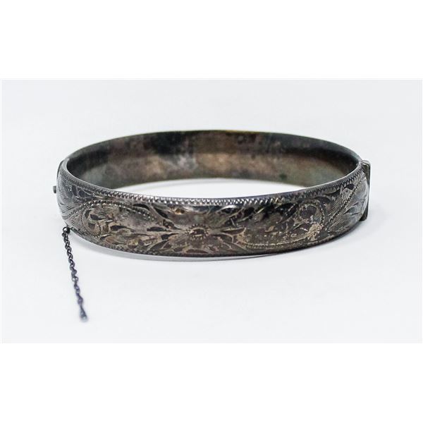 .925 SILVER STAMPED BRACELETT, 16.5g