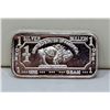 Image 1 : 1 GRAM FINE SILVER BUFFALO BULLION BAR