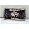 Image 2 : 1 GRAM FINE SILVER BUFFALO BULLION BAR