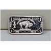 Image 1 : 1 GRAM FINE SILVER BUFFALO BULLION BAR